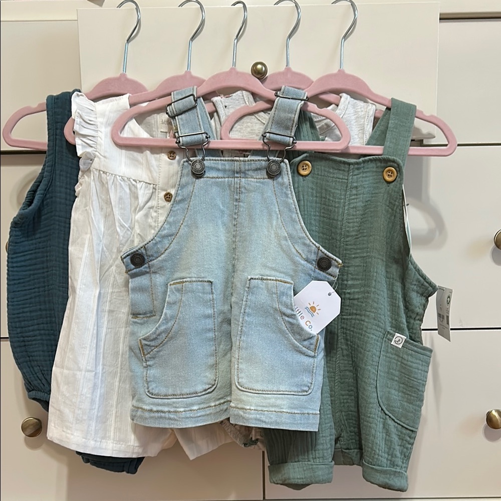 NWT LITTLE CO. AND LITTLE PLANET BY CARTERS 12 month BUNDLE